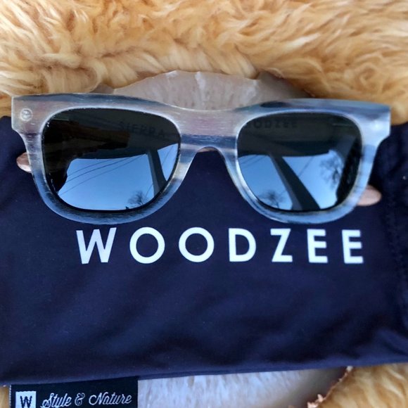 Woodzee Sierra Polarized UV Wood Sunglasses main image 7